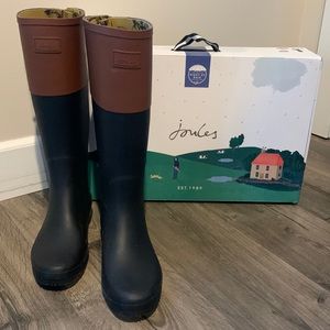 Joules rain boots size 9